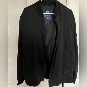 American Rag Black Bomber Jacket XL